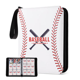GEAGMAGC baseball card binder with 900 pockets for organized collections.