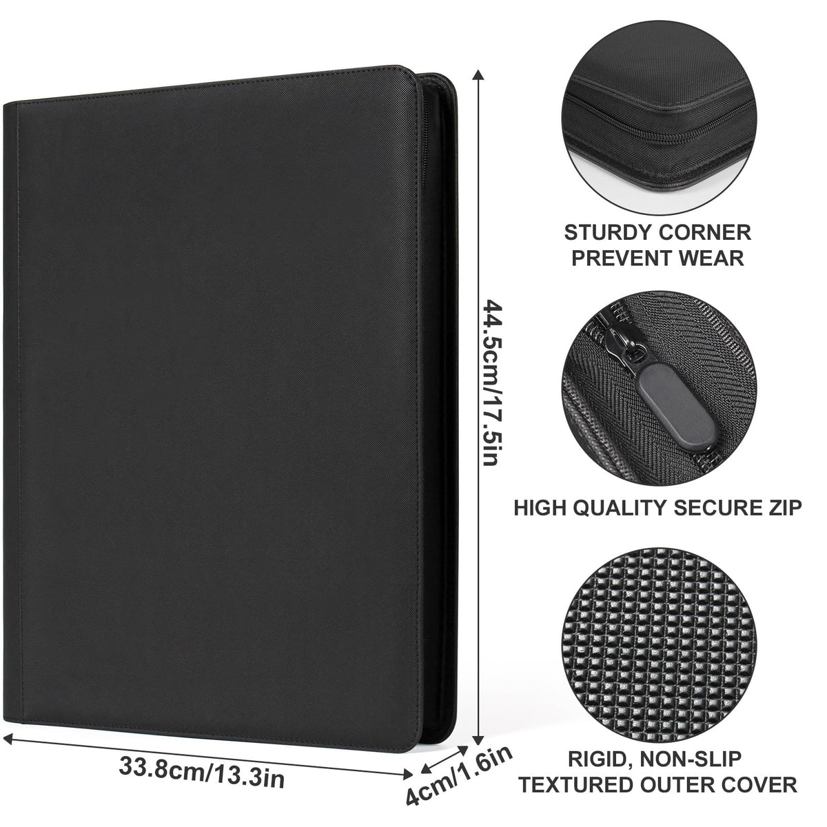 GEAoffice archival-safe pages protect cards without acids