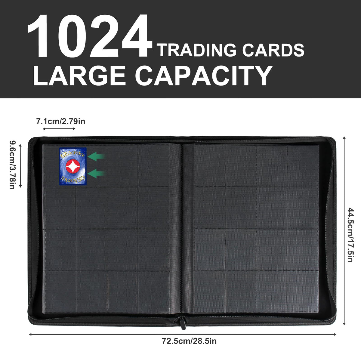 GEAoffice side-loading design eases card insertion and prevents spills