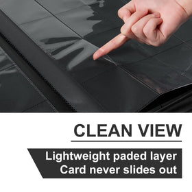 GEAoffice zipper closure keeps cards secure during transport