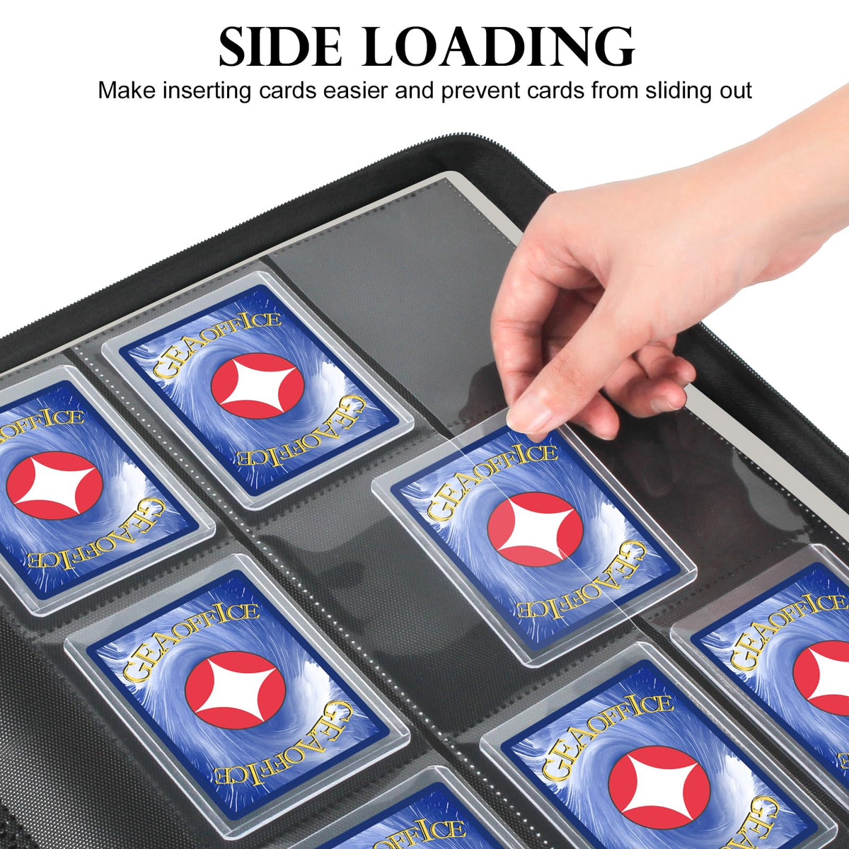 GEAoffice acid-free pages keep cards mint and visible