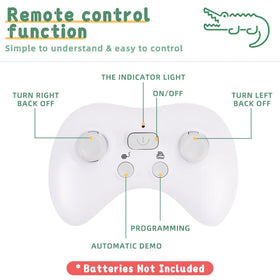 GearRoot RC crocodile waterproof remote for water use