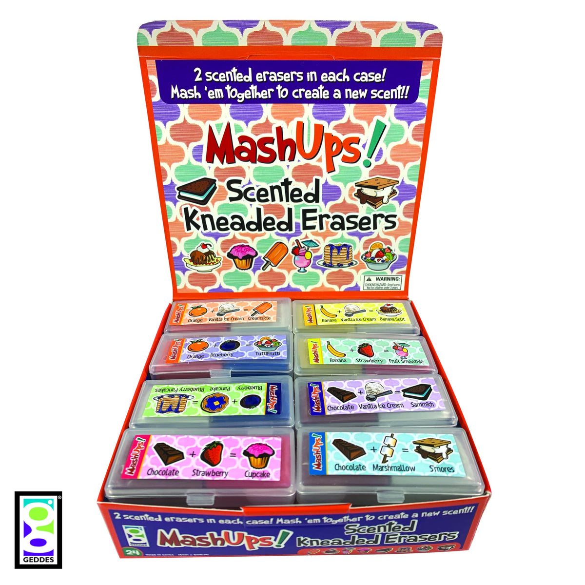 Fruit-scent Mash-Ups; mix scents to spark play and focus.