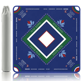Gedgan Mahjong Mat with lotus-butterfly artwork protects surfaces while elevating table decor.