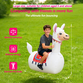 GEEQUFLOAT bouncy animal toy used indoors or outdoors