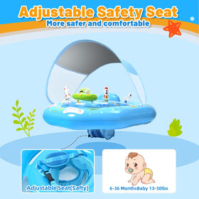 GEEQUFLOAT wide air chamber provides stable float and reduces tipping risk
