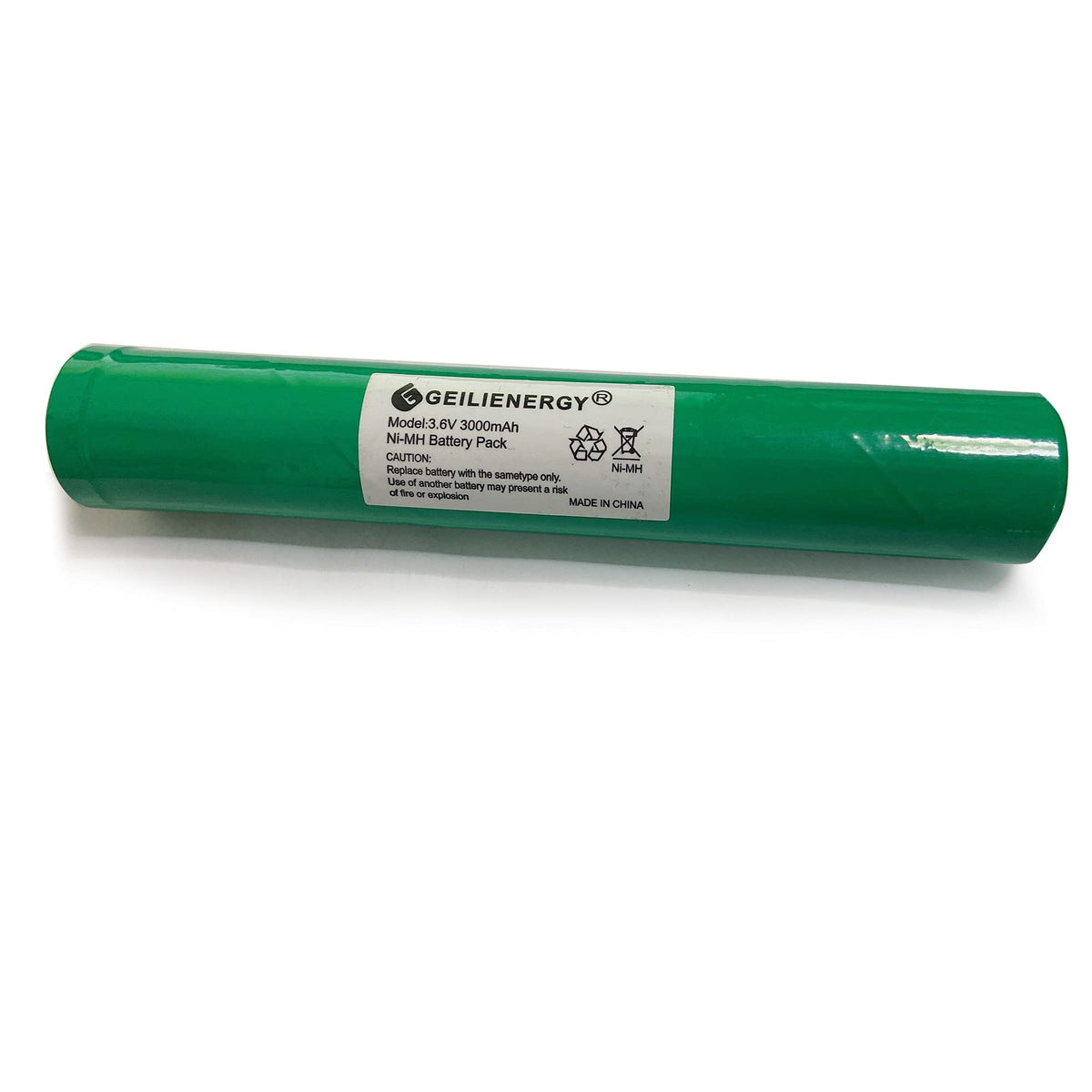 GEILIENERGY battery compatible with PolyStinger DS LED flashlights.