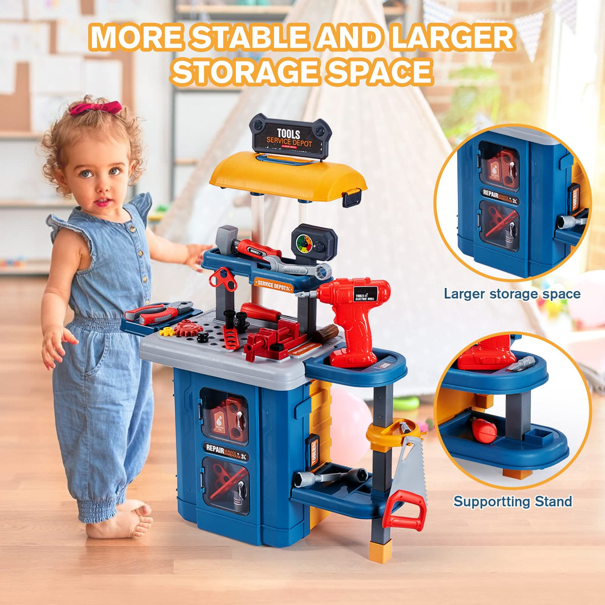 GEIYATOI kid friendly tools durable for daily use