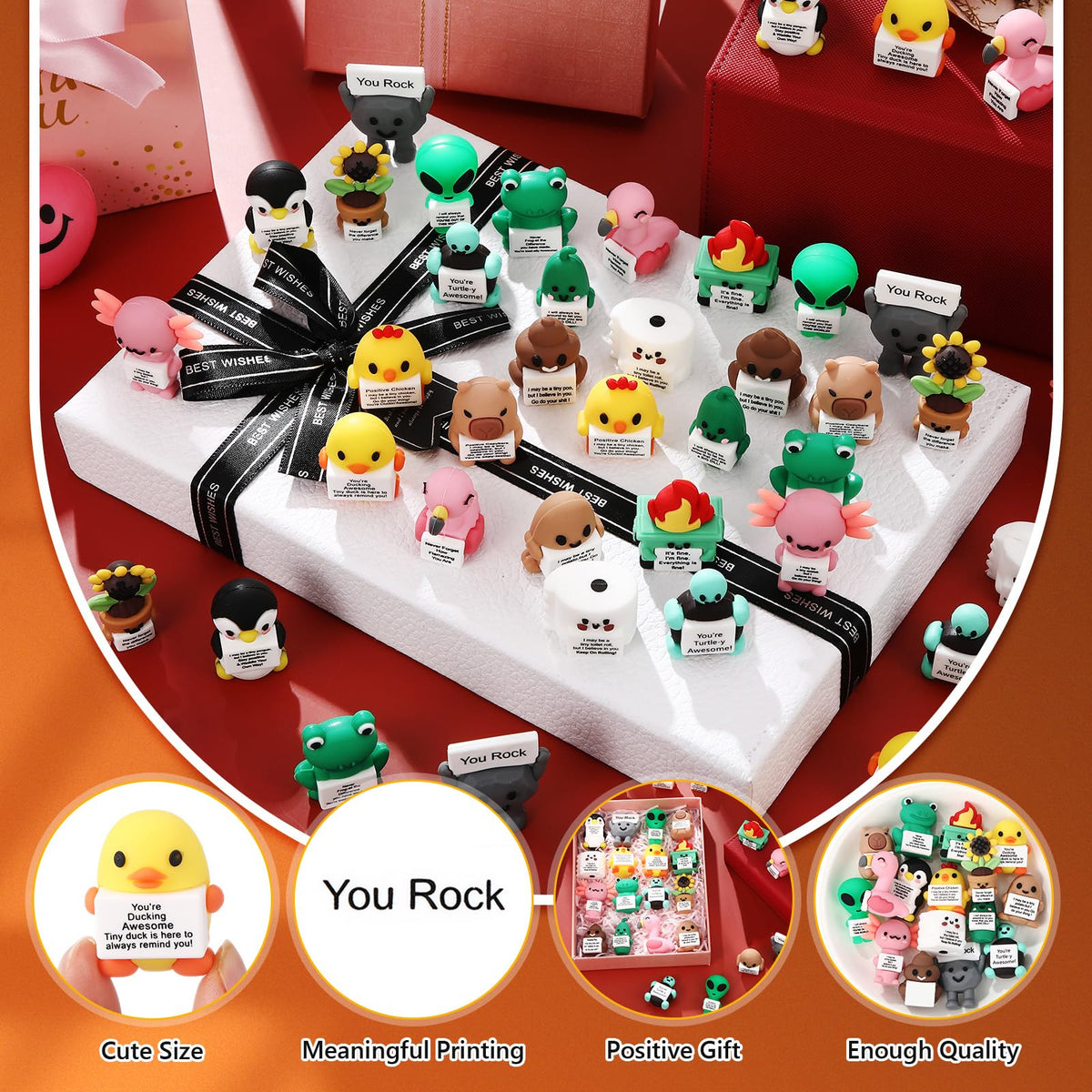 64 piece inspirational gift set for teams and colleagues