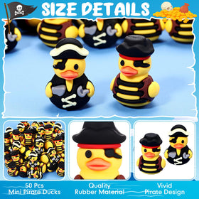 Gejoy pirate ducks bulk ideal for classroom rewards.