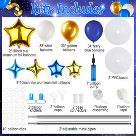 Gejoy stainless-steel telescopic pole provides sturdy height adjustment for versatile party setups.