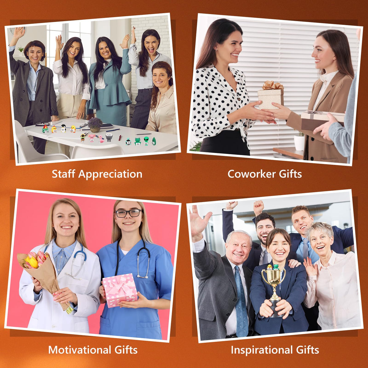 Gejoy You Rock gift-pack for coworker desks, a thoughtful recognition token
