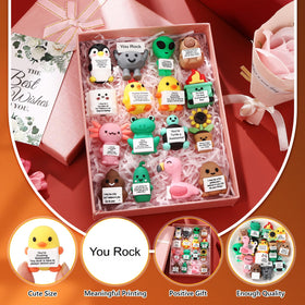 Gejoy You Rock rubber figures with durable finish for long-lasting display