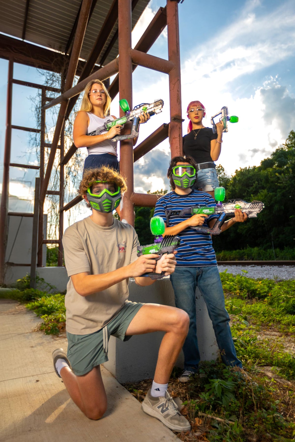 Gel Blaster Surge XL 2 velocity adjustment for customizable performance.
