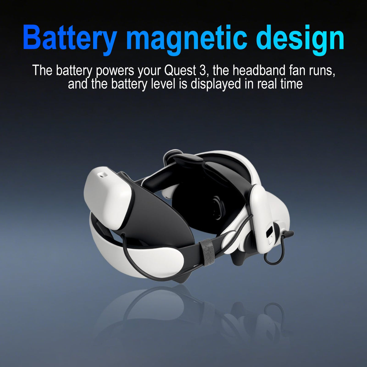 20W fast charging reduces downtime between VR sessions.