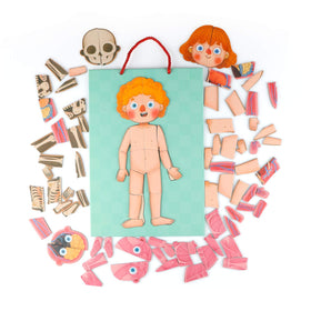 Gemileo Body Puzzle Wall-Hanging: convenient display for interactive teaching