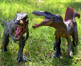 Gemini&Genius educational playset supports storytelling and learning about dinosaurs.