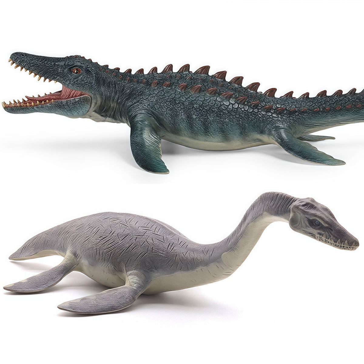 Gemini&Genius non-toxic paint on dino figurines for safe room decor