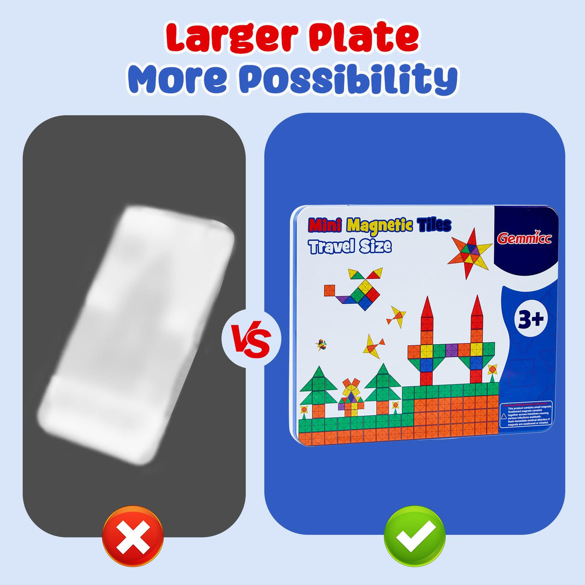 Gemmicc packaging makes a bright, gift-ready STEM toy.