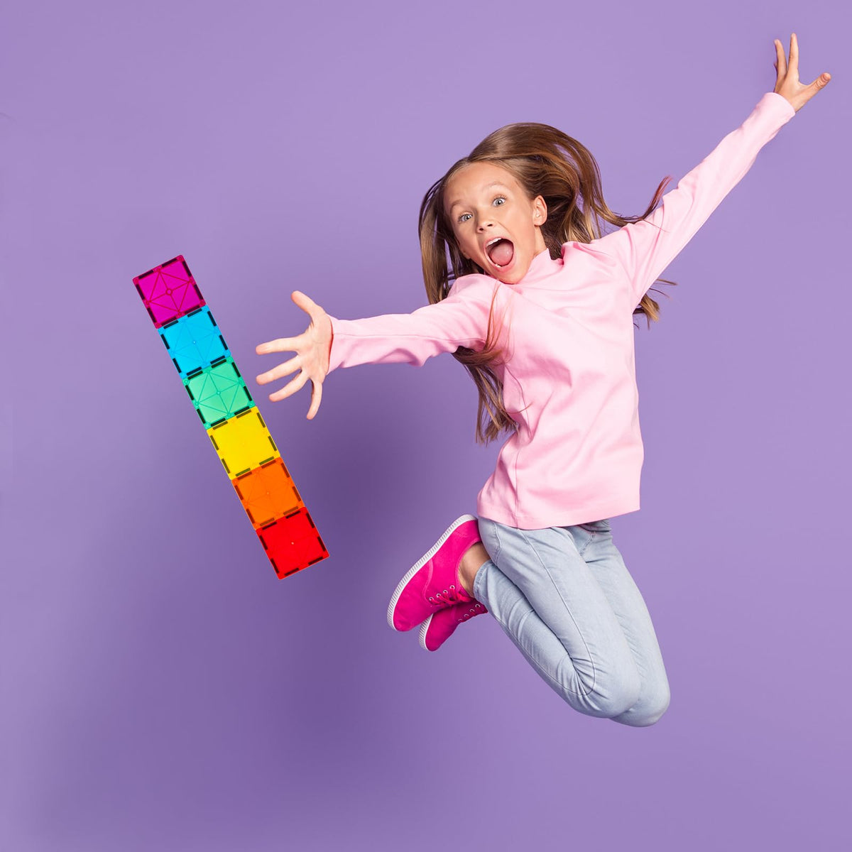 Gemmicc Magnetic Tiles used in classroom settings to support STEM learning.