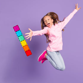 Gemmicc Magnetic Tiles used in classroom settings to support STEM learning.