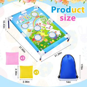 Gemscream six bean bags in pink and yellow for vibrant, durable gameplay.