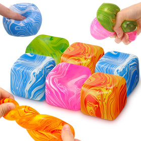 Gemscream gradient flowing colors fidget ice cubes for portable mood support
