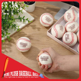 Gemscream foam baseballs as vibrant party favors for games and prizes.
