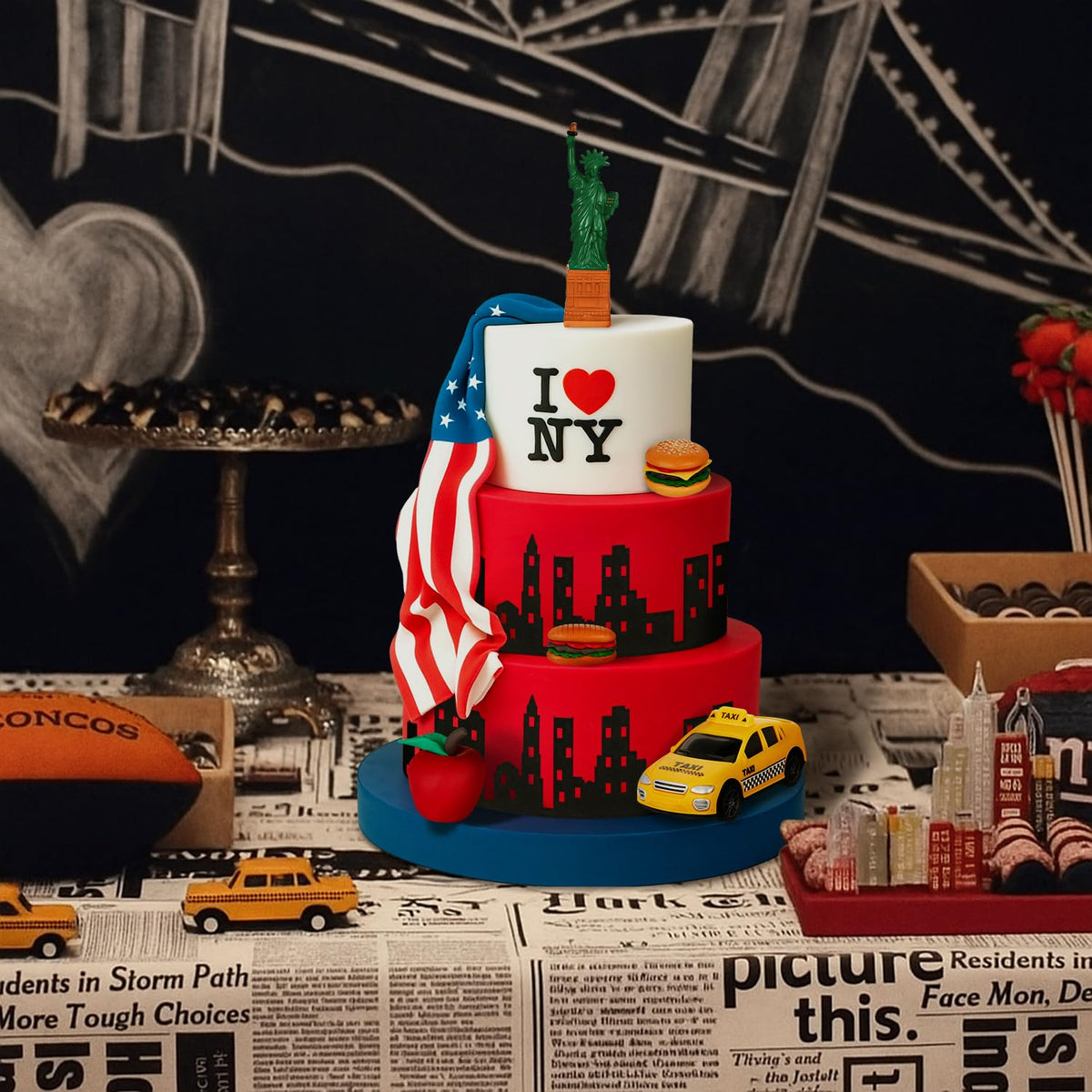 Gemscream burgers bring fun street-food charm to desserts.