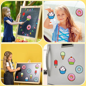 Gemscream color your own dessert magnets candy design for colorful fridge art and dessert-themed parties.