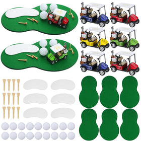 Gemscream golf course mats for themed decor and tabletop fun.
