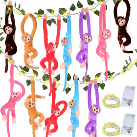 Gemscream hanging monkey plush for cozy decor and hugs.