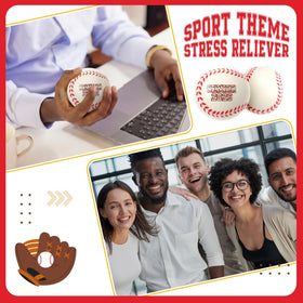 Gemscream graduation gift baseball favors for high school seniors.