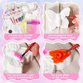 Gemscream magnets with back glue for easy display or crafts
