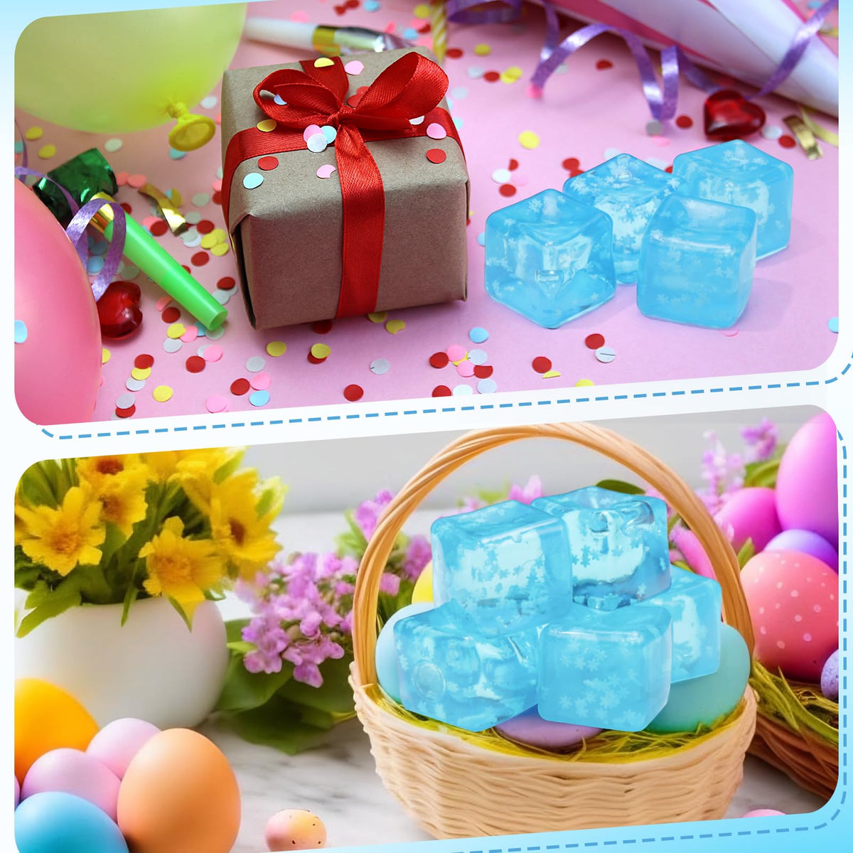 Gemscream stress cube blue gift-pack option makes thoughtful stocking stuffers