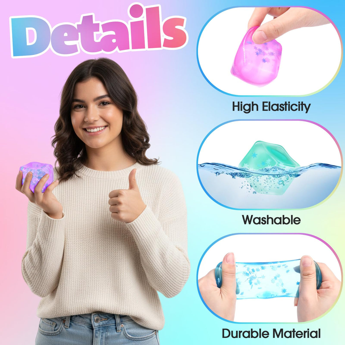 Gemscream purple stress cube compact design supports discreet focus.
