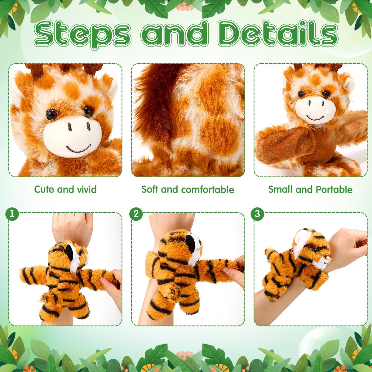 Gemscream tiger slap bracelet sparks imagination and gifting ideas