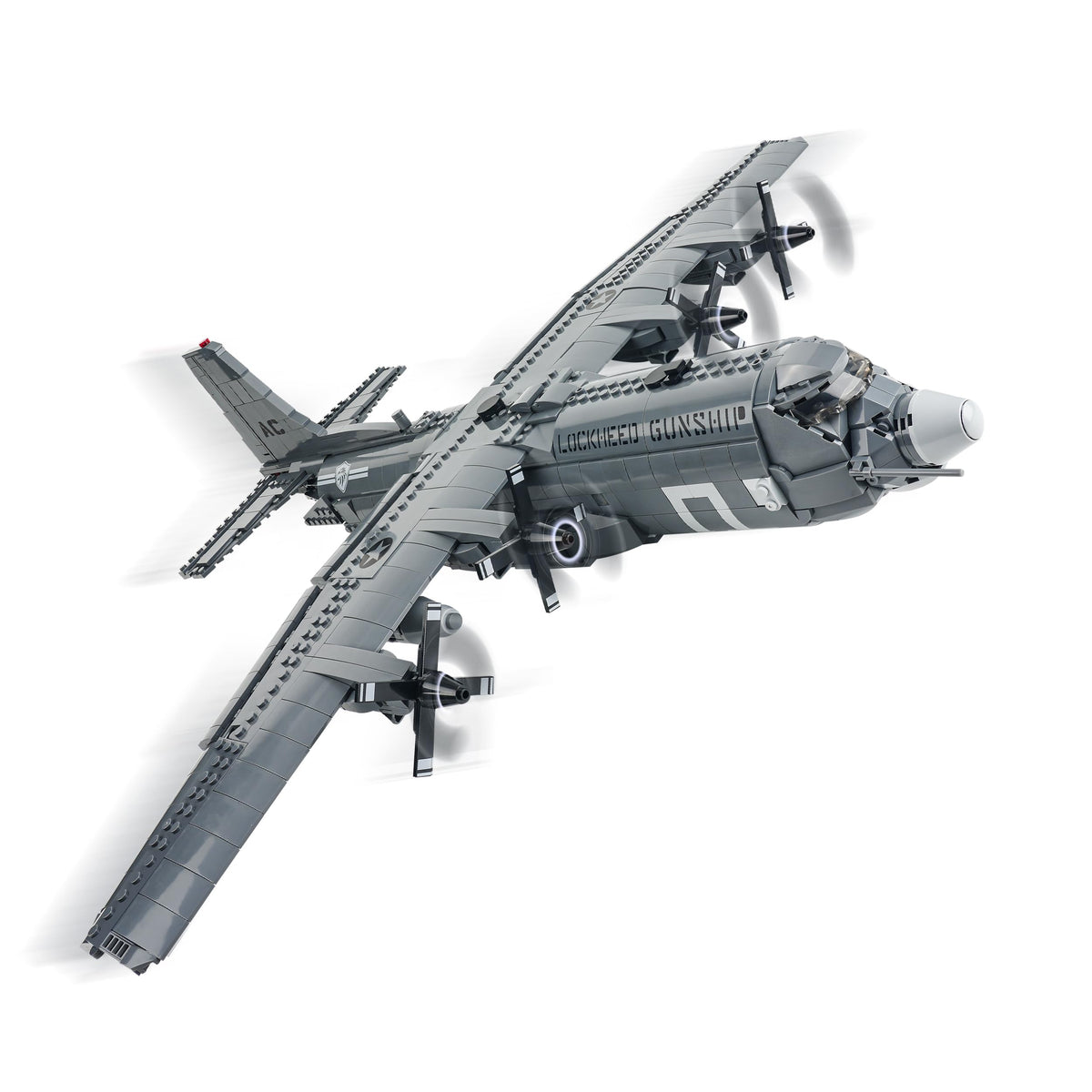 General Jim's AC-130 interior detail enhances realism during the build.