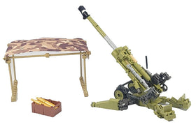 General Jim's olive camouflage styling creates classic artillery aesthetics.