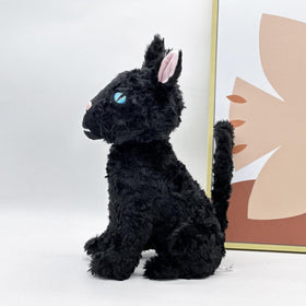 Generic 12-inch Black Cat Plush kid gift for fans and collectors