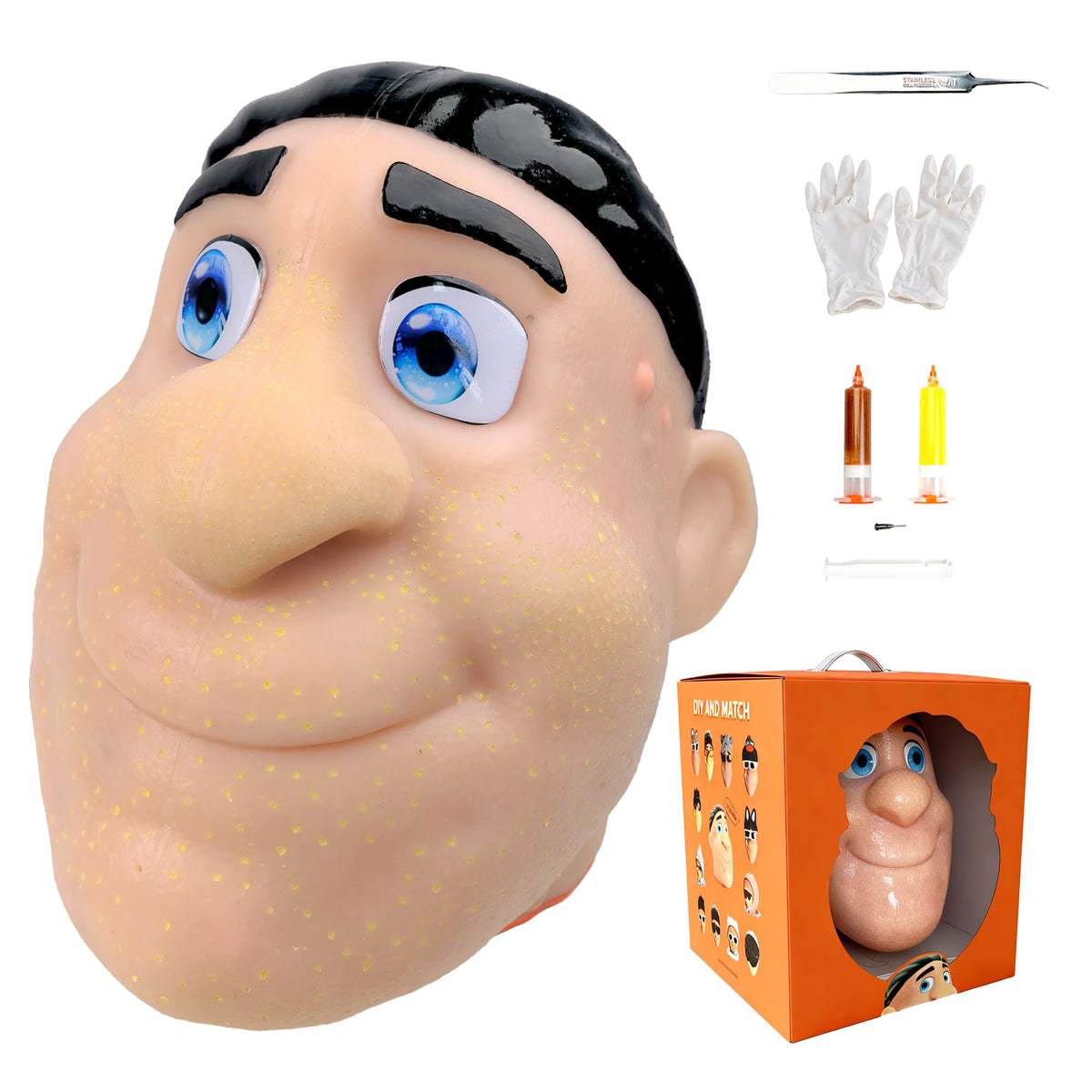 Generic 2026 Premium Pack pimple popping toy big head relieve stress with a realistic popping sensation