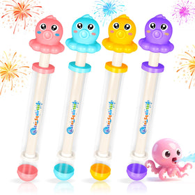 Generic 4Pack fireworks water gun burst for lively pool party fun.
