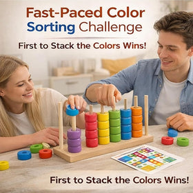 Generic 60 ABS Rings showcase bright colors for varied patterns and replayability.