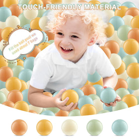 Generic seven-color ocean ball set enhances colorful games