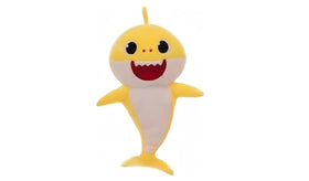 Generic Adorable Shark Plush belly press with lights and song for interactive play