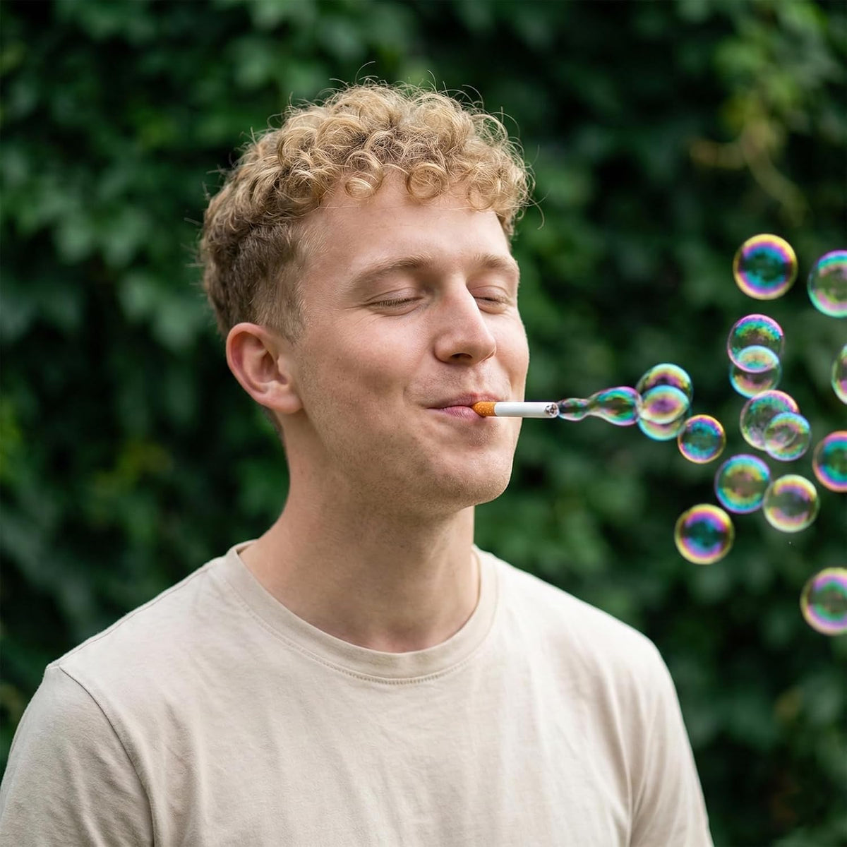 Generic adults use-case: relaxing bubbles and nostalgic entertainment anywhere