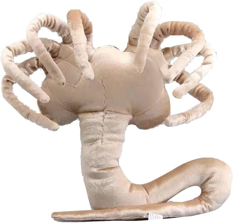 Generic Alien Facehugger plush, a collectible for horror fans and cozy display