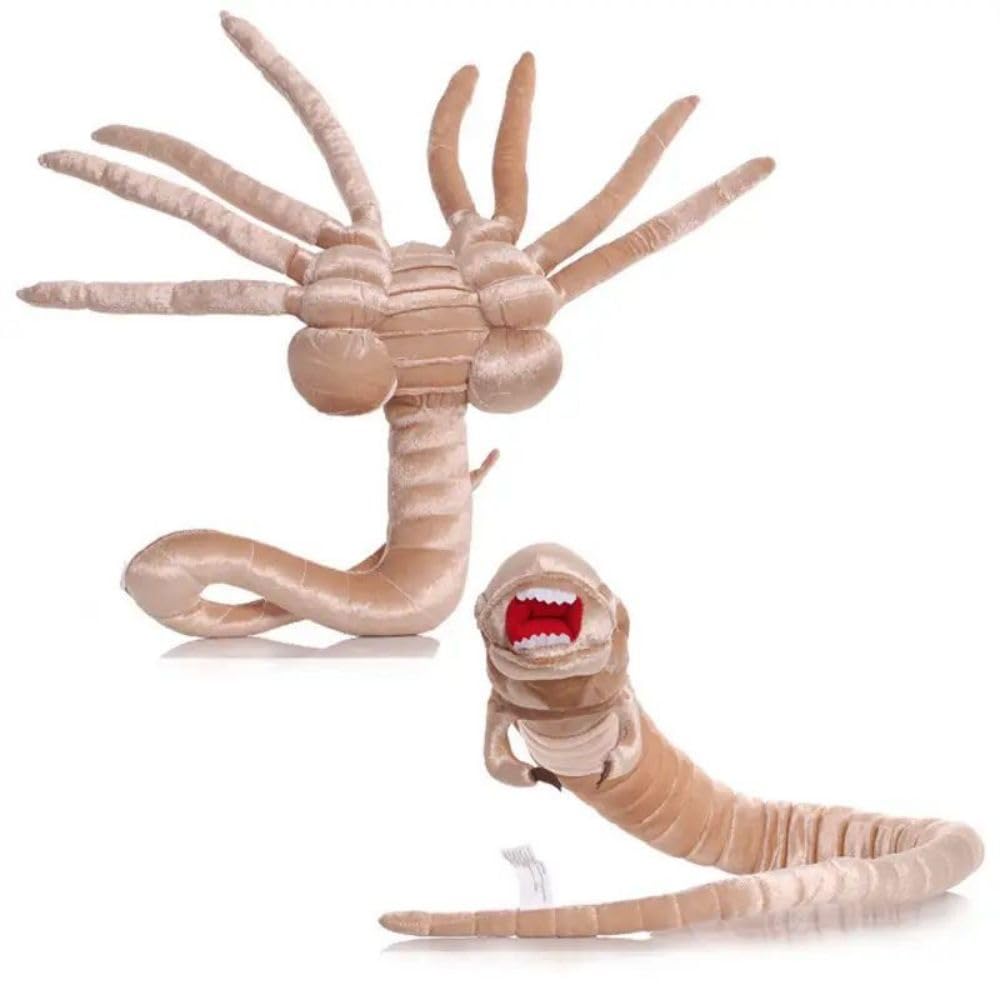 Generic Alien Xenomorph plush, bendable tail and inner jaw feature