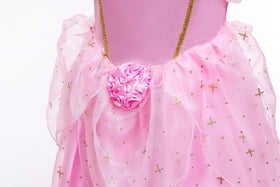 Generic Aurora Princess skirt detail lace showcases delicate embroidery and voluminous layers