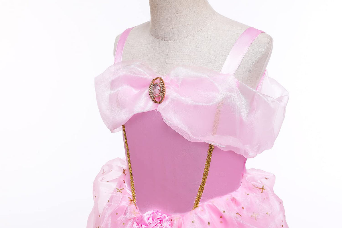 Generic Aurora Princess wand in hand completes a charming cosplay accessory.